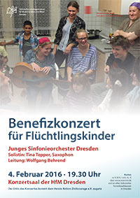 Benefizkonzert für Flüchtlingskinder